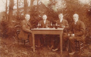 Kartenrunde von Joachim Peters (links)
